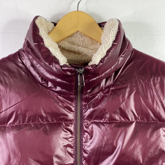 CARVE DESIGNS Maroon Mulberry Portillo Down Water Resistant Jacket Coat Size XS - Picture 6 of 16